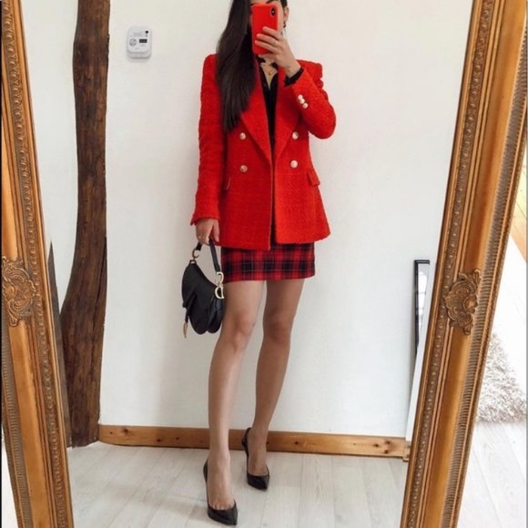 Zara Tweed Blazer - Picture 15 of 16